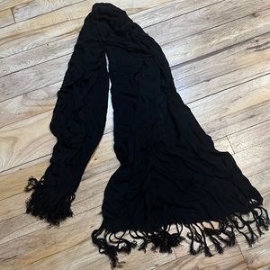 Wrapunzel tuff 2 in 1 scarf head wrap tichel black